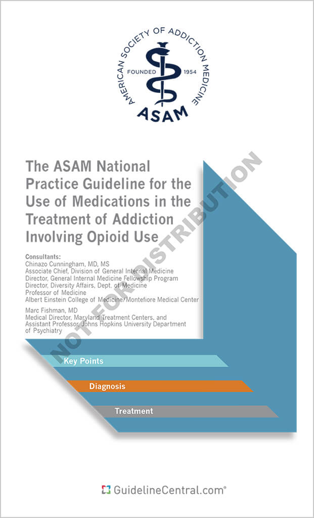 ASAM National Practice Guideline Preview
